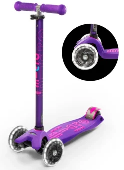 Micro Step Steppen^Maxi Deluxe Paars LED