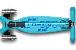 Micro Step Steppen^Maxi Deluxe Inklapbaar Blauw Led