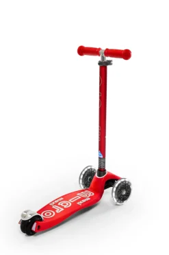 Micro Step Steppen|Buitenspeelgoed^Maxi Deluxe Rood Led