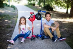 Micro Step Steppen|Buitenspeelgoed^Maxi Deluxe Rood Led