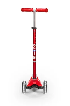 Micro Step Steppen|Buitenspeelgoed^Maxi Deluxe Rood Led