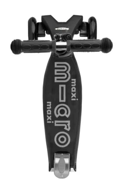 Micro Step Steppen|Buitenspeelgoed^Maxi Deluxe Zwart Grijs