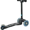Micro Step Steppen|Buitenspeelgoed^Mini Deluxe Zwart Led