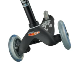 Micro Step Steppen|Buitenspeelgoed^Mini Deluxe Zwart Led