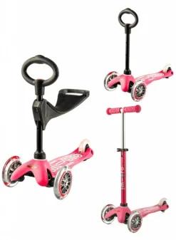 Micro Step Steppen^Mini 3in1 Deluxe Roze