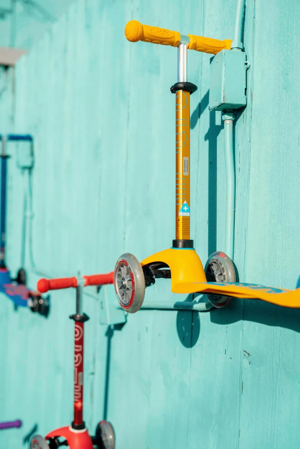 Micro Step Steppen^Mini Deluxe Abrikoos LED