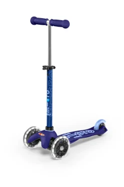 Micro Step Steppen^Mini Deluxe LED Blauw