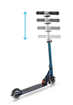 Micro Step Steppen^Sprite Pearl Groen/Paars LED