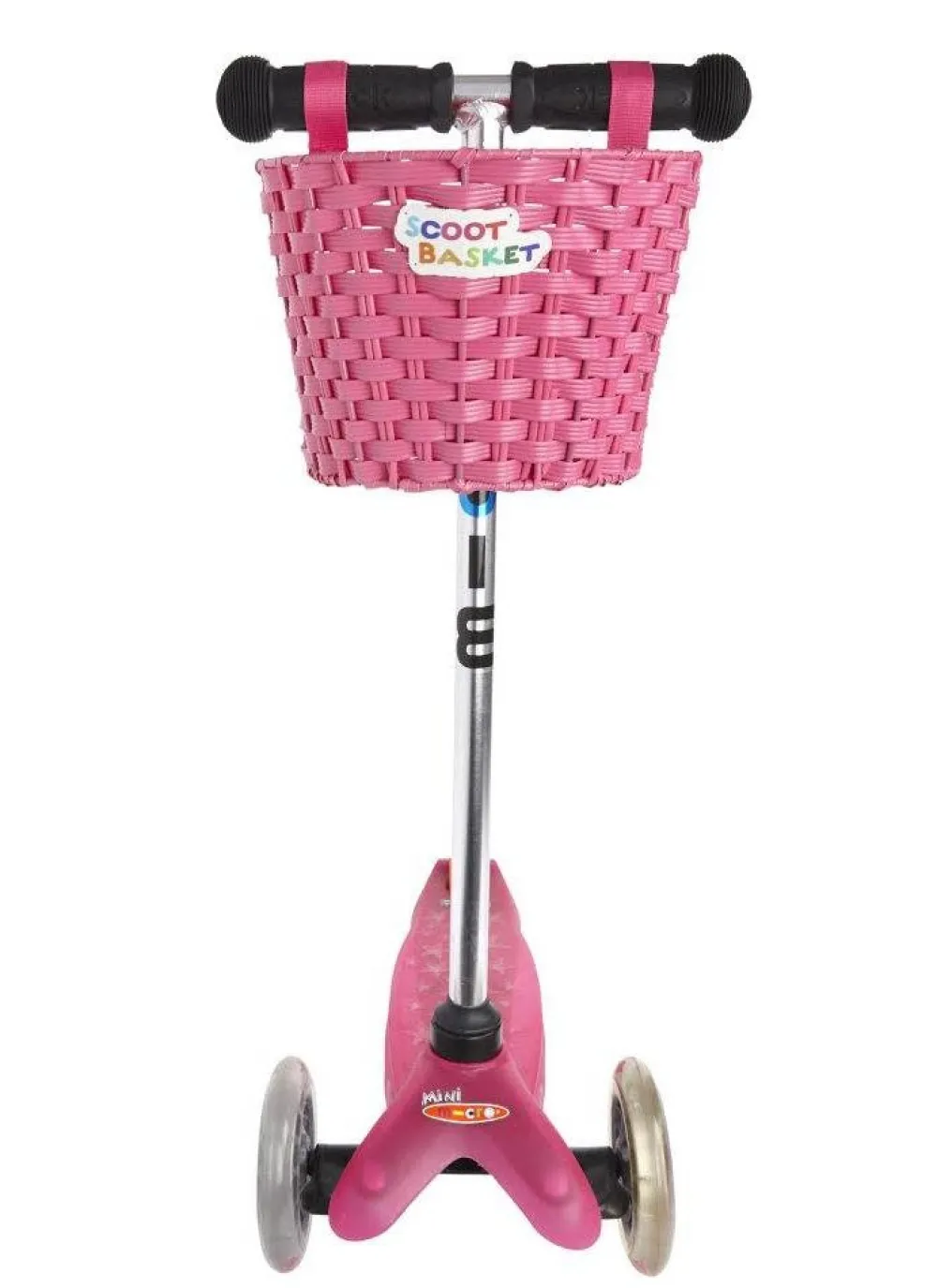 Micro Step Steppen^Stepmandje Roze