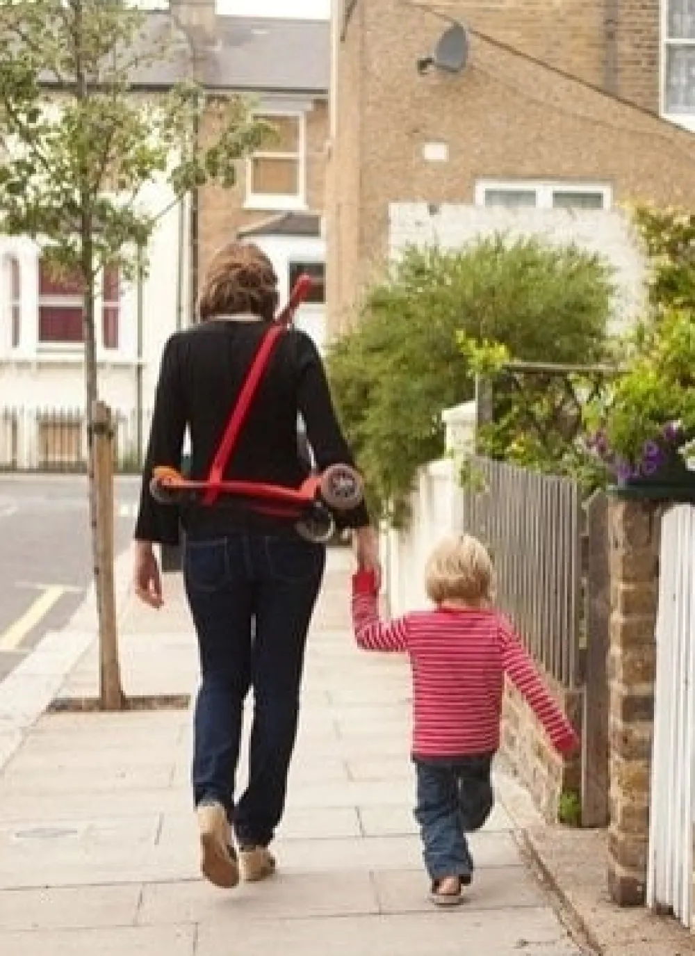 Micro Step Steppen^Step'n Trek Scoot'n Pull Rood