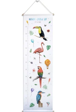 World of Mies Groeimeters^MiesToGo Groeimeter Vogels Blauw