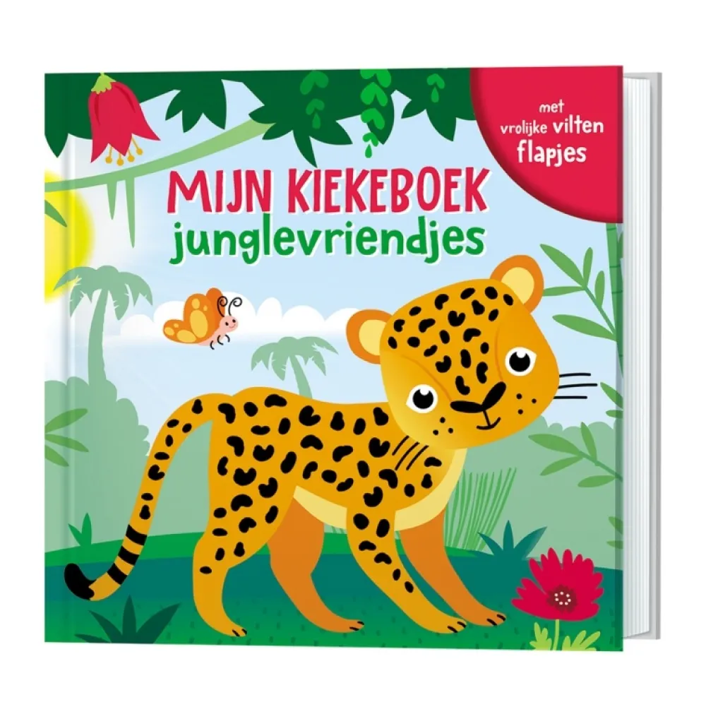 De Lantaarn Voelboeken|Bekijk Alles^Mijn kiekeboek Junglevriendjes