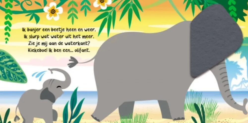 De Lantaarn Voelboeken|Bekijk Alles^Mijn kiekeboek Junglevriendjes