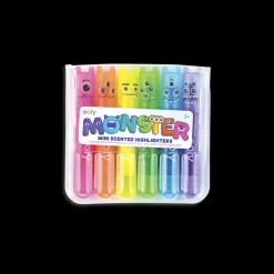 Ooly Creatief^Markeerstiften Mini Monster Geur set 6-delig