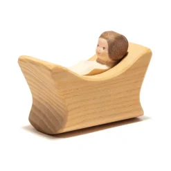 Ostheimer Figuren En Toebehoren^Baby in Wieg 1006