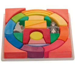 Ostheimer Figuren En Toebehoren^Blokkendoos Regenboog Circus