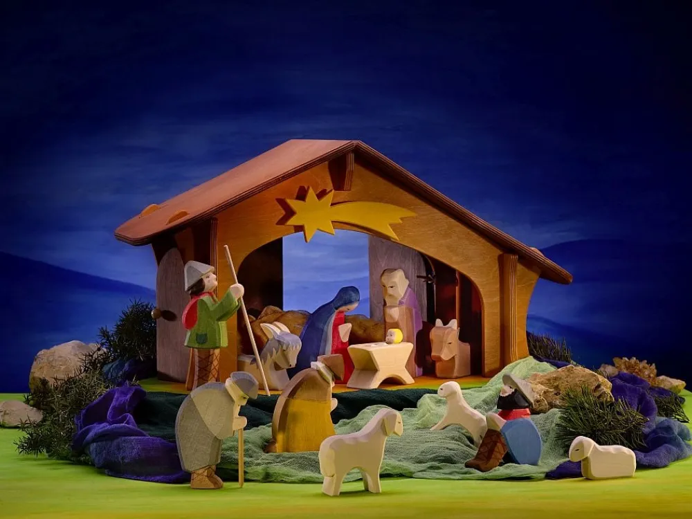 Ostheimer Kerst En Seizoen^Kerststal met Ster 3500