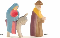 Ostheimer Kerst En Seizoen^Maria zittend op Ezel 2-delig 4038