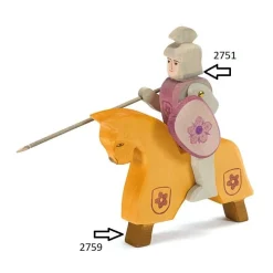 Ostheimer Sprookjes, Ridders En Kastelen|Paardachtigen^Paard Toernooipaard Geel 2759