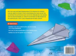 Houtendiershop Hobbyboeken^Papieren vliegtuigjes - stap voor stap