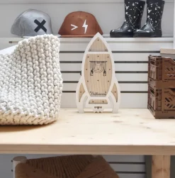 Pellianni Lampen^Tafellamp Raket LED Hout