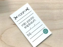 Pepermints Kleine Cadeautjes|Kleine Cadeaus^Haarlokdoosje Mijn Eerste Haarlokje