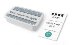 Pepermints Kleine Cadeautjes|Kleine Cadeaus^Tandendoosje Terrazzo Blauw