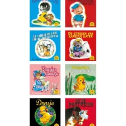De Vier Windstreken Prentenboeken|Uitdeelcadeautjes^Pixi-serie 01: Klassiek I (8x8 ex.)