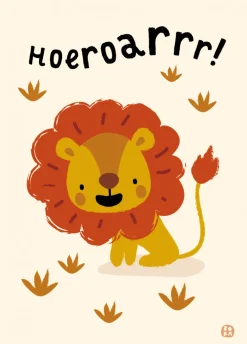 Bora Wenskaarten^Postkaart Jungle Hoeroarrr