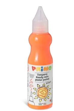 Primo Creatief^Plakkaatverf in Spuitflesje Fluor Oranje 50ml