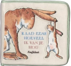 Lemniscaat Voelboeken|Bekijk Alles^Raad eens hoeveel ik van je hou (Knuffelboek)