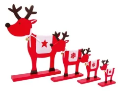 Small Foot Kerstcadeautjes^Rendier Kerst Decor Hout