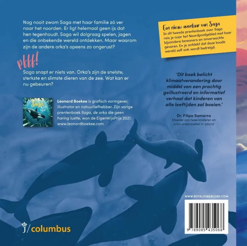 Houtendiershop Prentenboeken^Saga, gevangen in het ijs