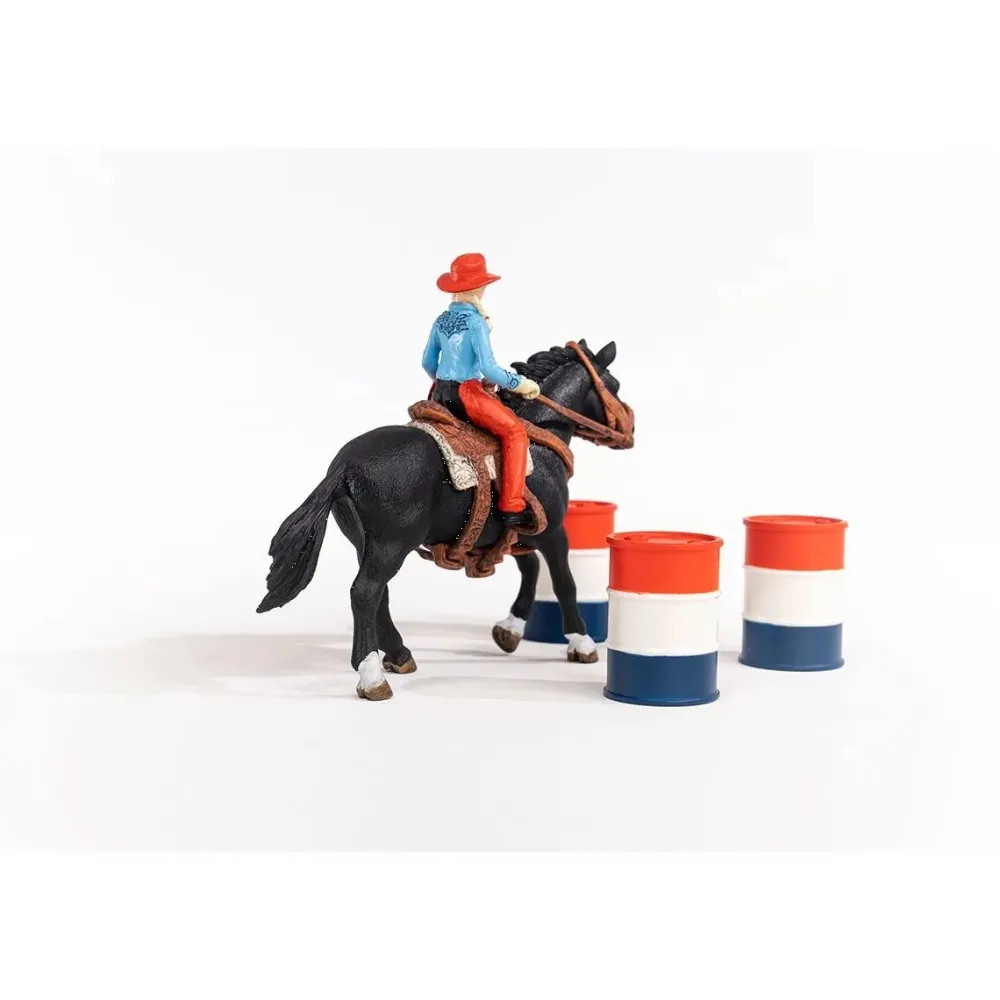 Schleich Farm World^Barrel Racing met Cowgirl