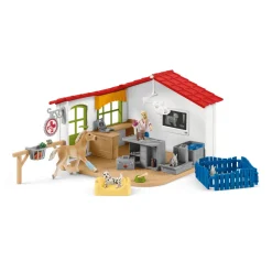 Schleich Farm World^Dierenartspraktijk met Dieren 42502