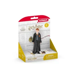 Schleich Harry Potter^Ron Wemel en Schurfie