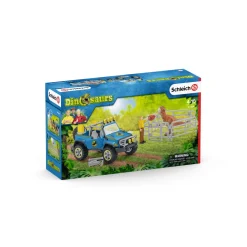Schleich Dinosaurs^Speelset Off Road Jeep met Dino Wachtpost 41464