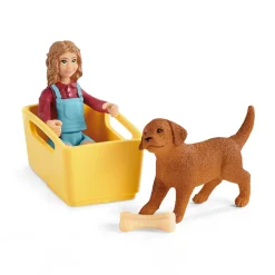 Schleich Farm World^Uitje met de Bolderkar 42543