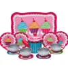 Houtendiershop Pretend Play / Rollenspel^Schylling Cupcake Tin Thee Set