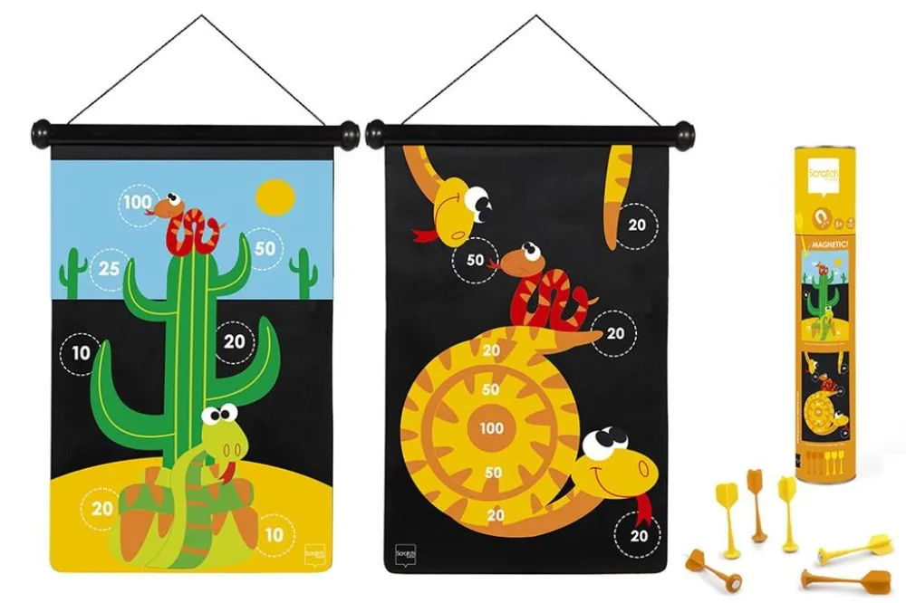 Scratch Buitenspeelgoed^Magnetisch Dart Spel Slangen