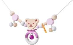 Selecta Babyspeelgoed^Wagenspanner Roze 63cm