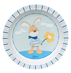 sigikid Kinderservies^Bord Melamine Konijn Blauw