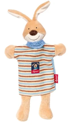sigikid Babyspeelgoed|Kraamcadeaus^Knuffeldoek Handpop Semmel Bunny