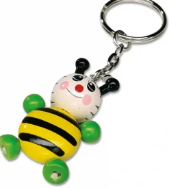 Small Foot Kleine Cadeautjes|Kleine Cadeaus^Sleutelhanger Jonge Dieren Hout Set 12-delig