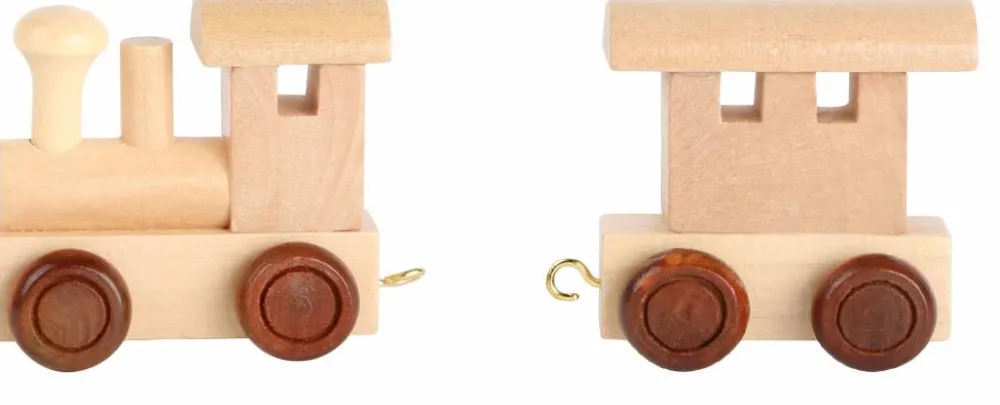 Small Foot Kleine Cadeautjes|Kleine Cadeaus^Lettertrein Letters Gekleurd Hout