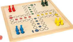 Small Foot Dobbelspellen^Spellenset in Houten Opbergdoos 20-delig