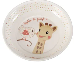 Sophie de Giraf Kinderservies^Maaltijd Set Rood