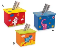 Small Foot Spaarpotten^Spaarpot Dieren Hout