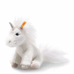 Steiff Steiff|Bekijk Alles^Knuffel Eenhoorn Unica Floppy Zittend 18 cm