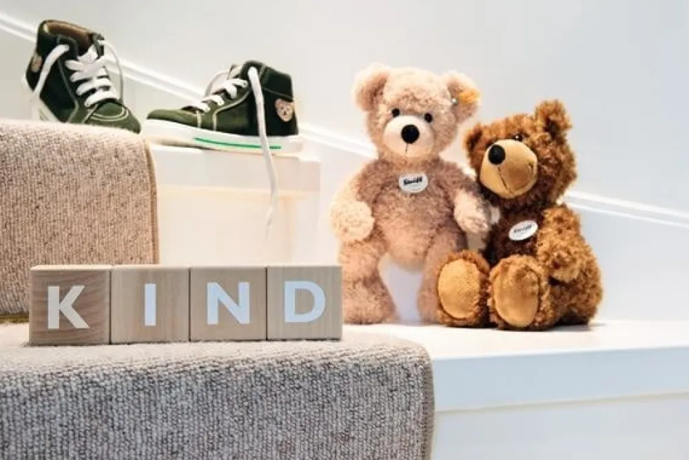 Steiff Steiff^Knuffel Teddybeer Fynn beige 28cm